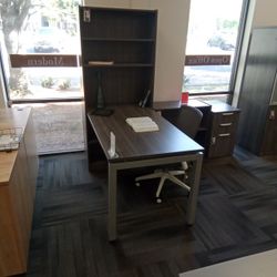 Innovative Student Desk/Bookcase Combo