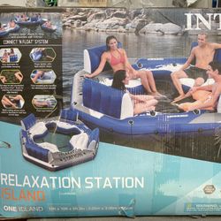 Brand New Intex 4 Person Relaxation Floatie River Fun 