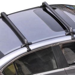 43inch Universal Car Roof Rack, Aluminum Car Roof Rack Cross Bars, Anti-Theft Lock, Adjustable Window Frame for Bike Kayak Cargo Luggage, 42.91-44.88 