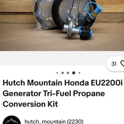 Honda eu2000/eu2200 propane/gas and natural gas conversion kit!