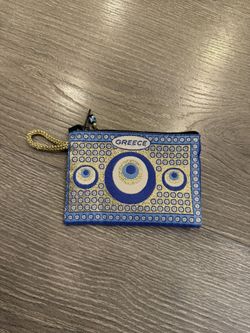 New Little Greece Evil Eye Pouch