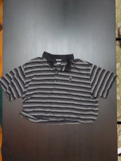 Hot Topic Striped Crop Top Womens Size Large L With Coffin