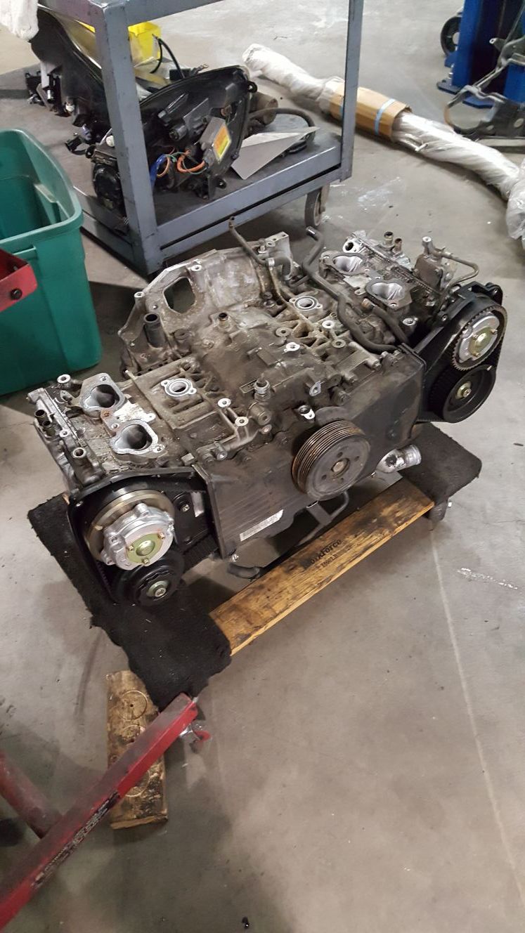 Ej255 long block for parts B25 heads avcs subaru wrx sti forester xt