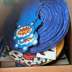 Spider-Man kids party decorations 80 pieces