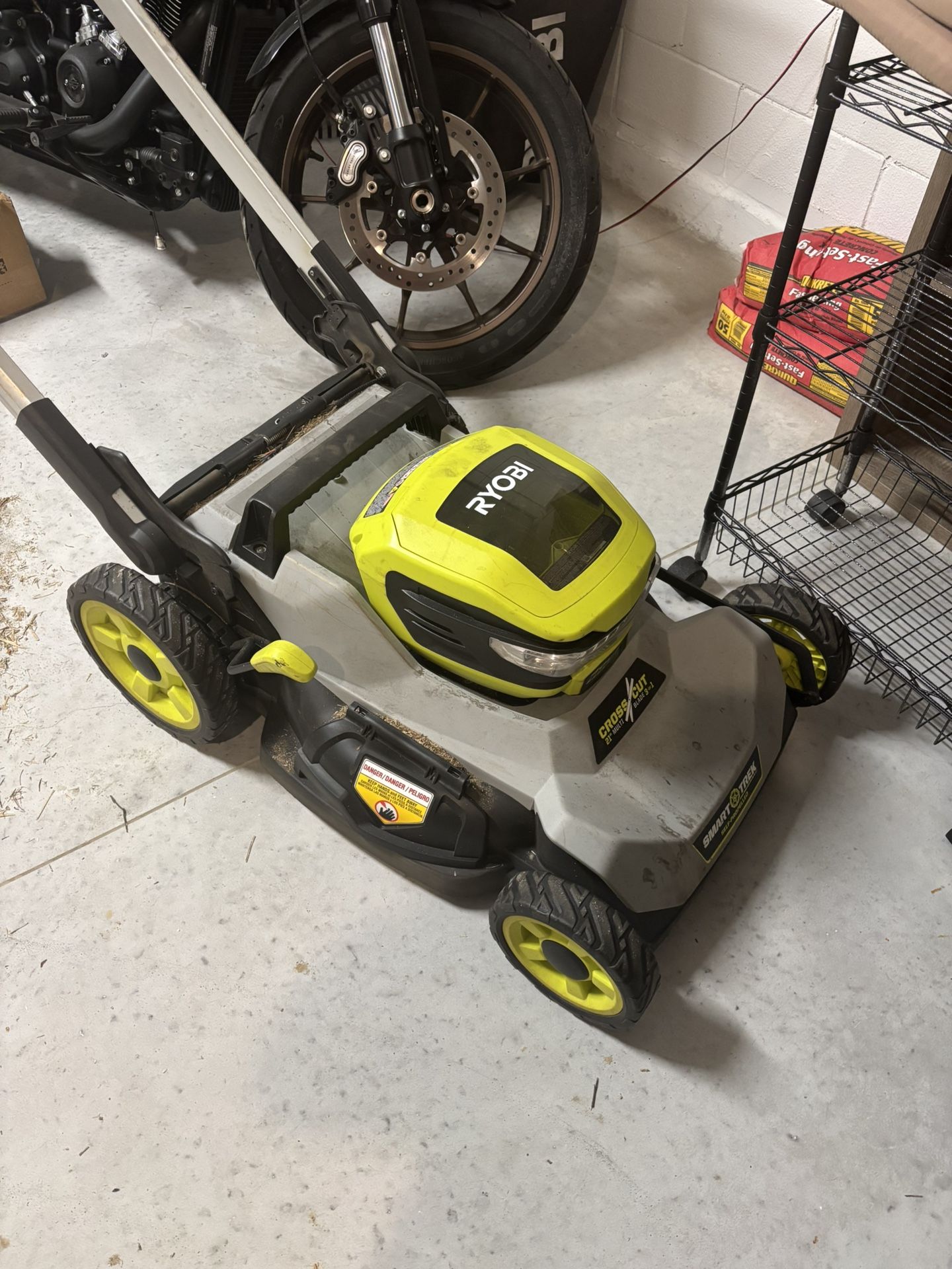 21” Ryobi Cross Cut Mower