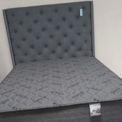 Nailhead Tall Style Bed! 