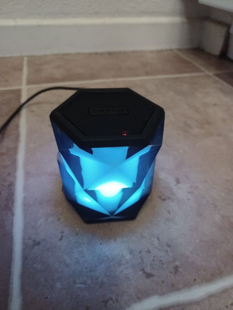 iHome iBT68 Color Changing Rechargeable Bluetooth Wireless Speaker with Handsfree Speakerphone