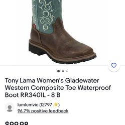 Tony Lama Women’s Waterproof Boots