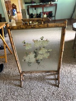 Antique fireplace  screen covers