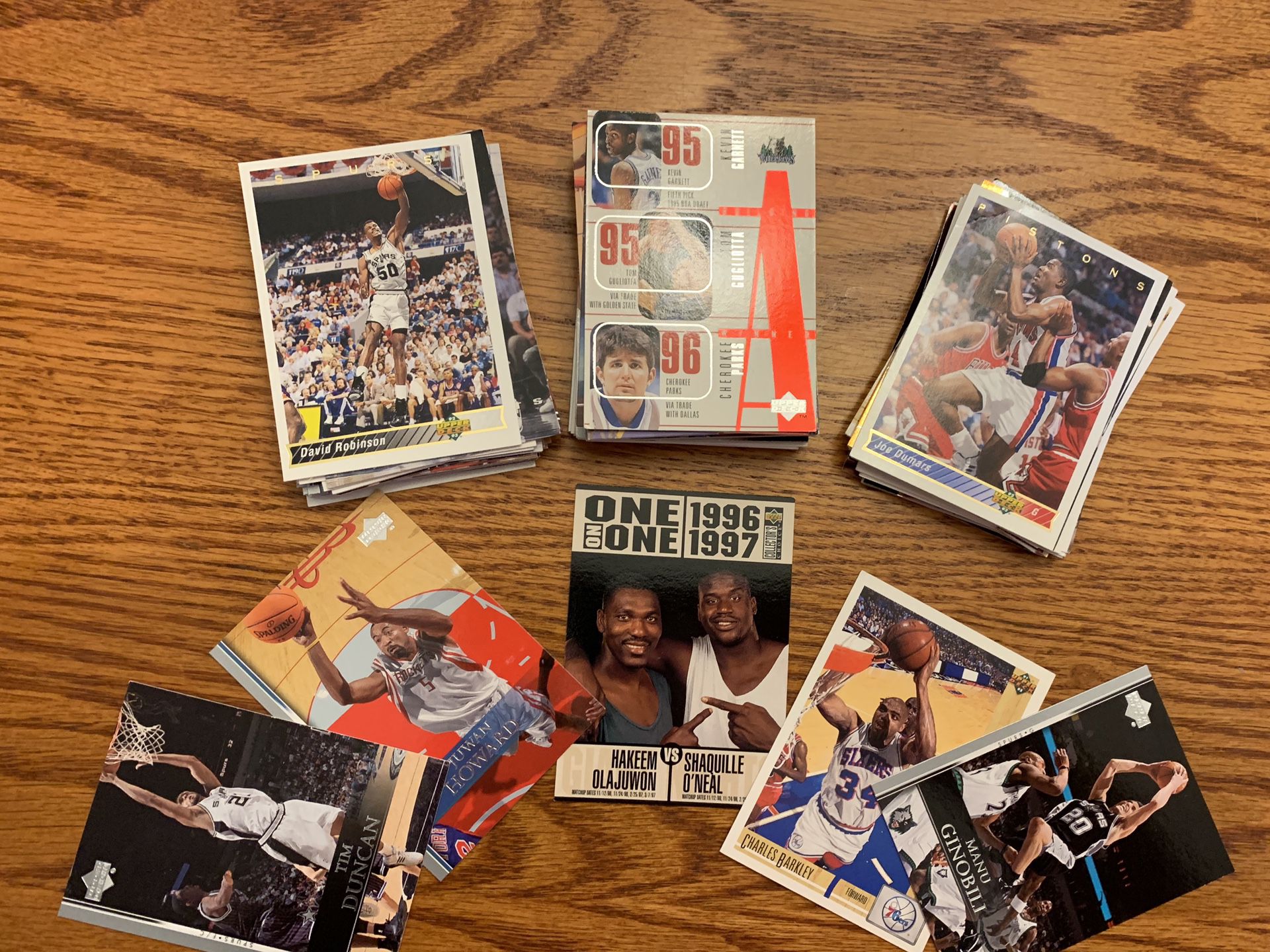 1990’s Basketball Cards. At Garner Area Ministries.