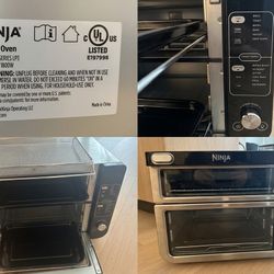 Ninja (retail price: $350) 12-in-1 Double Oven/ Air Fryer/ Counter Top Toaster Oven