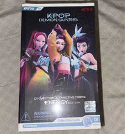 Netflix K-Pop Demon Hunters Energy Edition Booster Box TCG