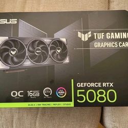 Brand NEW ASUS TUF Gaming GeForce RTX 5080 16GB GDDR7 OC Edition Graphics Card