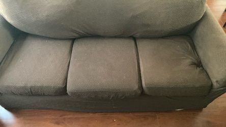 Crate and barrel white sofas with covers