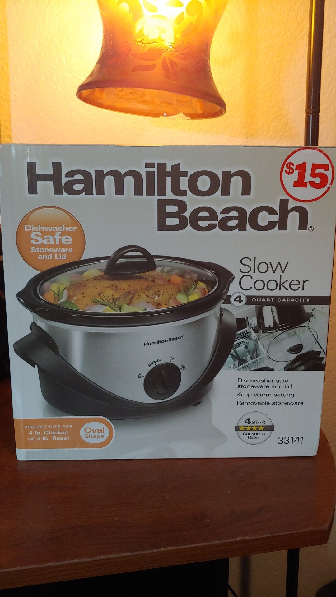 Hamilton Beach 4 qt slow cooker