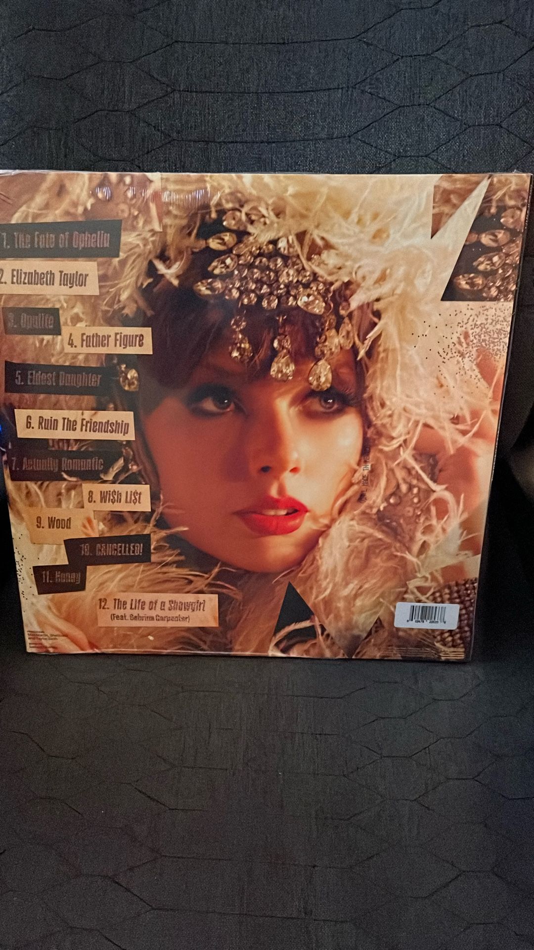Taylor Swift Life Of A Showgirl Vinyl Album Target Exclusive 