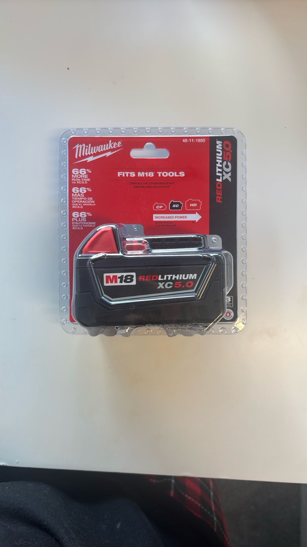 Milwaukee Red Lithium XC 5.0