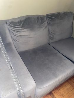 Dark Gray Sofa and lounge/loveseat