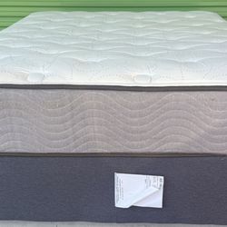 Full Size Mattress - Box Spring And Frame Optional