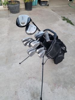 Taylormade & King Cobra Golf Club Set Right Handed.  Golf Bag included