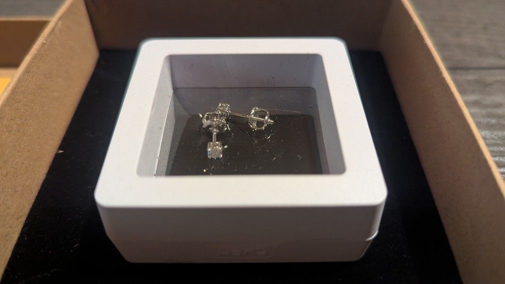 Moissanite Stud Earrings