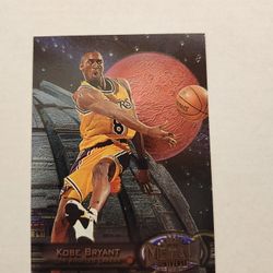 1997-98 Fleer Metal Universe Kobe Bryant Card