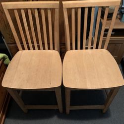 Pair Of 24 Inch Pub Chairs