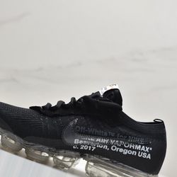 Nike Air VaporMax Off-White Black 9