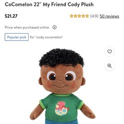 Cocomelon Cody Bug Plush 