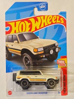 HOT WHEELS . THEN AND NOW . 1990 TOYOTA LAND CRUISER 80.