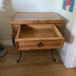 Side Desk / Stand Wooden 