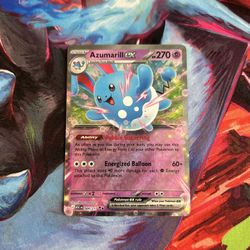 Azumarill Ex #84 Pokemon TCG Ascended Heroes Mega Evolution