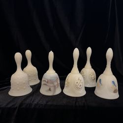 Fenton uranium glass bells