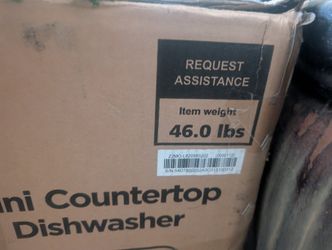 Counter Top Dishwasher For Trailer