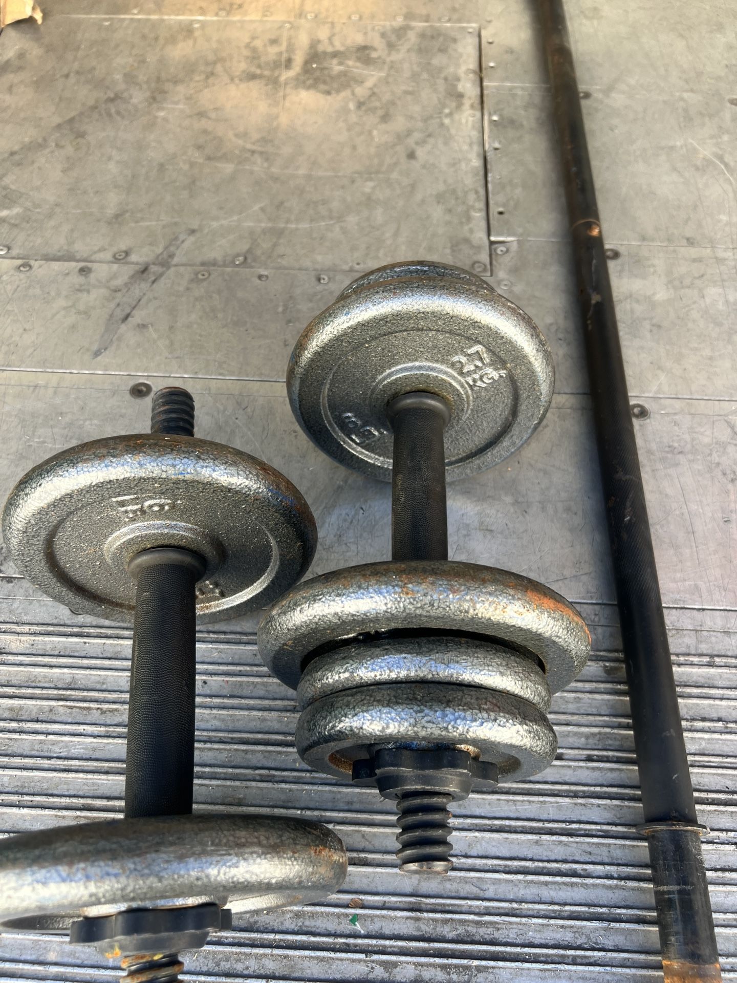Weights And Adjustable Dumbell