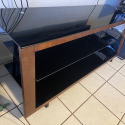 Bell'O Glass TV Stand 