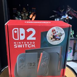 Nintendo Switch 2 Bundle with Mario Kart World Brand New Ready to Go