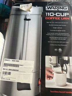 Waring 110-Cup Coffee Urn