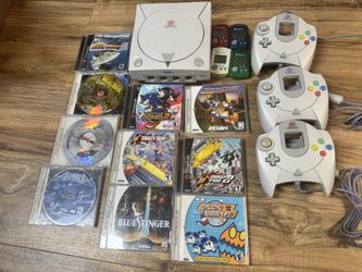 HUGE SEGA DREAMCAST Console & Games Lot Including Sonic Adventure 2!!