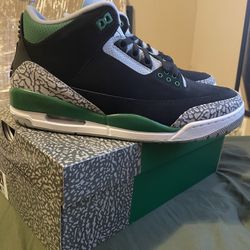Jordan 3 Pine Green