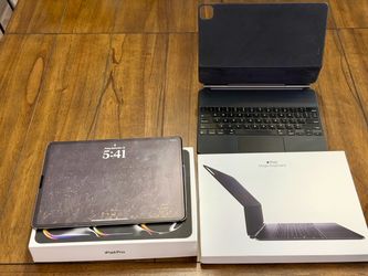 iPad Pro 4th Generation – 12.9” – 128GB + Magic Keyboard $525 OBO