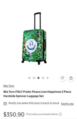Mia Toro Italy Hardside checked luggage 24"