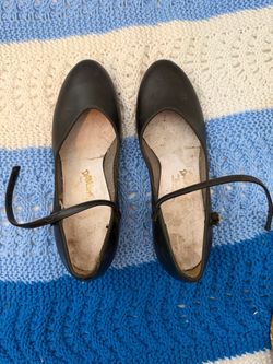 Dansco Deluxe Black Leather Tap Shoes – Women’s Size 8