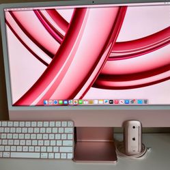 iMac M3 24” W/ 4.5k Liquid Retina Display