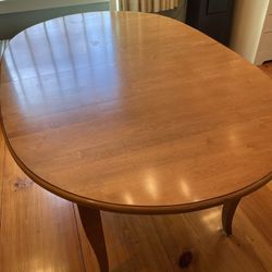 Ethan Allen Oval Dining Table