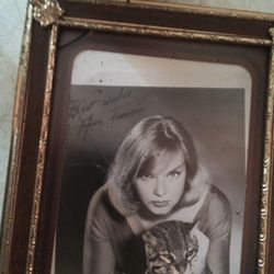 Anne Francis The Phantom Movie Signed 1958