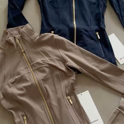 lululemon jackets 2 piece set