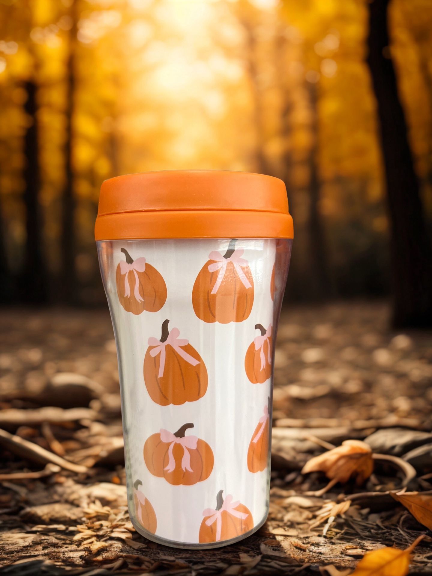 Small 8 Ounce Pumpkin, Tumbler 
