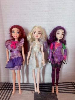 Disney Descendants set of 3 dolls
