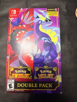 Pokémon Scarlet & Violet Double Pack Nintendo Switch
